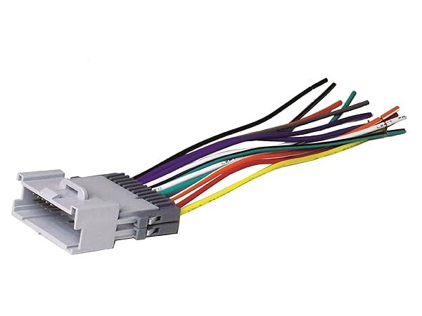 Scosche GM05B Speaker Connector for Chevrolet Metro, Tracker, Prizm & Venture (2000-Up) - Easy Installation & Compatibility