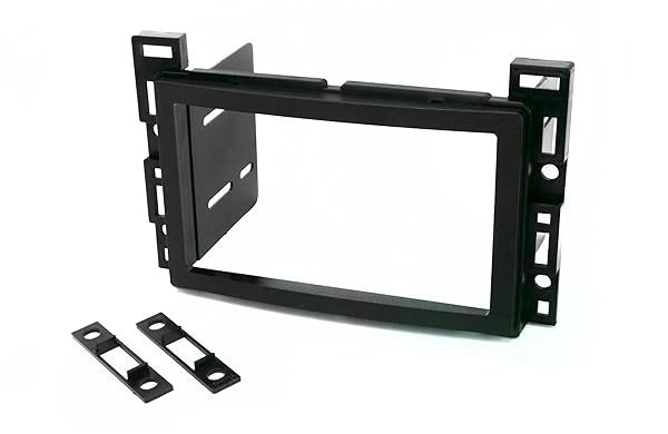 Scosche GM1599B Double DIN Dash Kit for 2004-12 Chevy, Pontiac & Saturn - Easy Car Stereo Installation