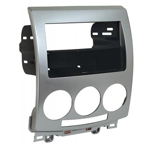 Scosche MA1538B Dash Kit for 2006-10 Mazda 5 - ISO Double DIN & DIN+Pocket, Black