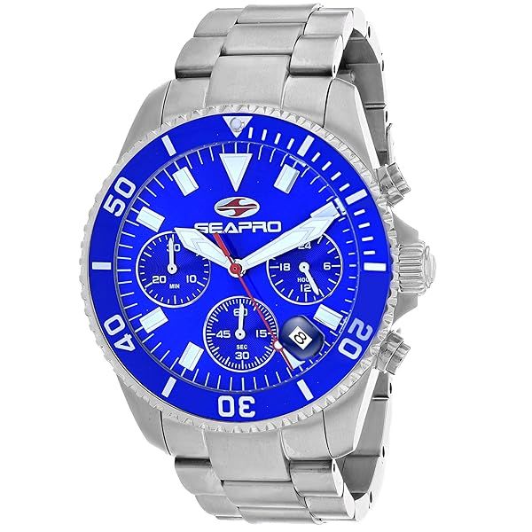 Seapro Men's Scuba 200 Chrono SP4352 Stylish Dive Watch for Adventurers