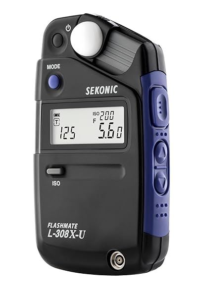 Sekonic L-308X-U Flashmate Light Meter for Accurate Exposure Measurement and Photography Essentials