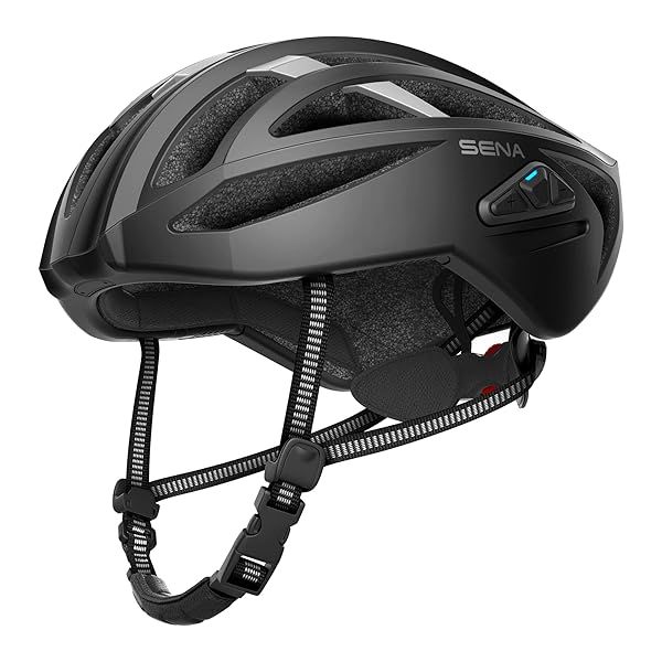 Buy Sena R2X Smart Cycling Helmet with Alexa & Mesh Intercom - Matte Black, Small