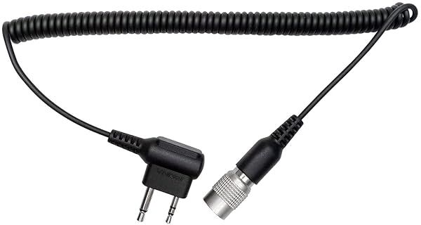 Buy Sena SC-A0115 2-Way Radio Cable for Midland Twin-Pin Connector - Durable Black Design