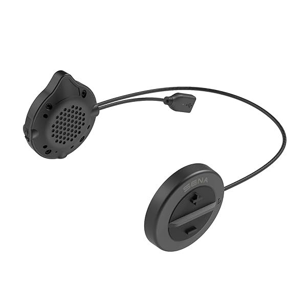 Sena Snowtalk 2: Universal Bluetooth Headset for Snow Helmets with Wireless Intercom - Black