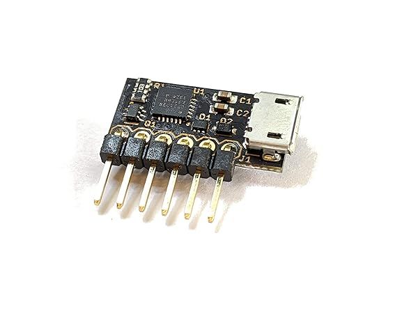 Silicognition wESP32-Prog: Fast USB Micro B to ESP32 Programming Adapter for Easy Development