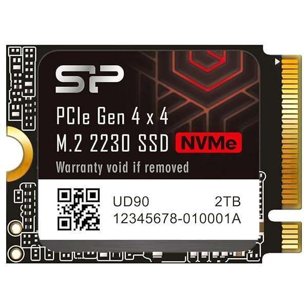 Silicon Power 2TB UD90 NVMe SSD for Steam Deck - 5000MB/s Read & 3200MB/s Write Speed