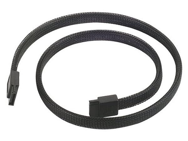 Silverstone Tek 180 Degree SATA III Cable with Non-Scratch Locking Mechanism (CP07)