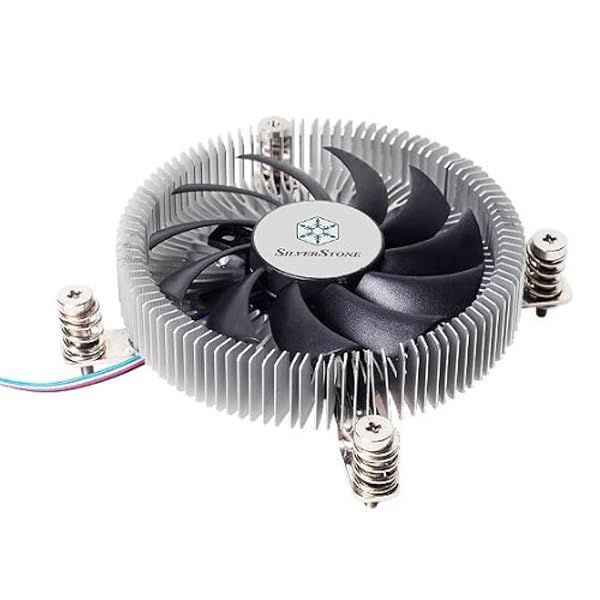 Silverstone Tek NT07-115X Super Slim CPU Cooler for Intel LGA 1156/1155/1150 - Compact & Efficient Cooling Solution