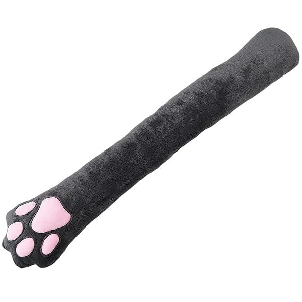 Sizikato Soft Plush Cat Paw Keyboard Wrist Rest Comfortable Support Pads for Typing and Gaming
