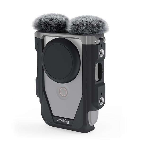 SmallRig Cage Kit for Canon PowerShot V10: Wind Noise Reduction & Travel Essentials for Vlogging - 4235