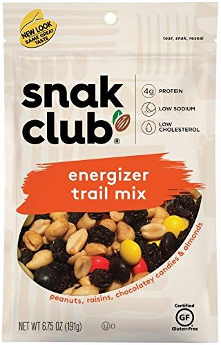 Snak Club Energizer Trail Mix: Resealable Nuts for Healthy Snacking on the Go