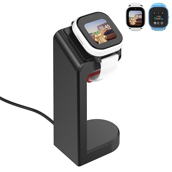 Soarking Charging Stand Compatible with Gizmo Watch with 5 Feet Charger Cable (GizmoWatch Edition Gizmowatch 3)
