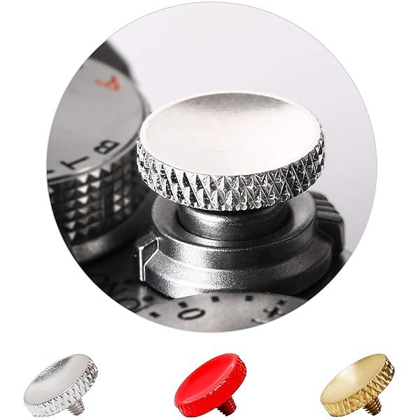 High-End Pure Copper Soft Shutter Release Button - 3 Pack for Enhanced Photography