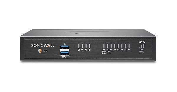 SonicWall TZ270 Next-Gen Firewall: 8x 1GbE Ports & Zero-Touch Deployment for Ultimate Network Security