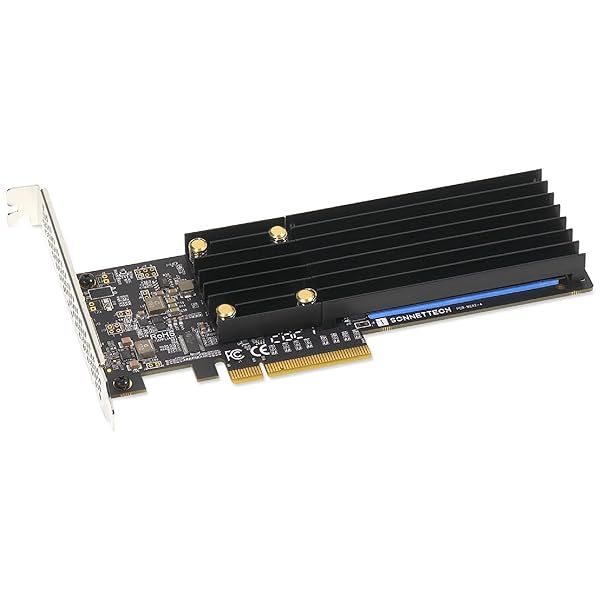 Sonnet M2 2x4 Low Profile PCIe Card for High Speed Storage Expansion