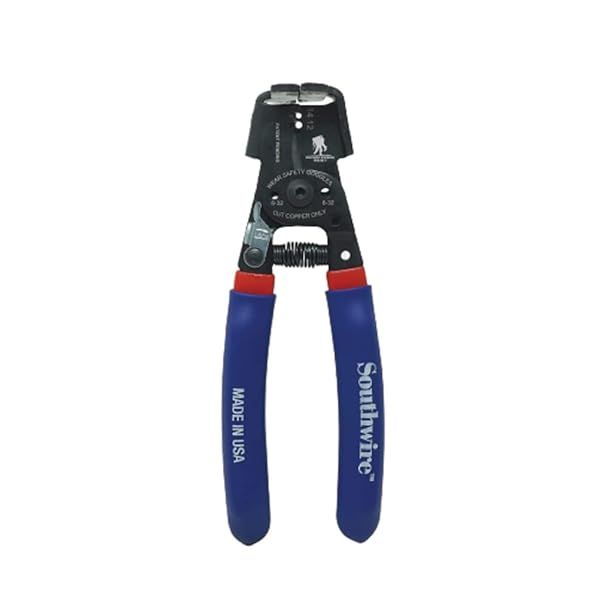 Southwire 65172140 SNM1214HH-US: Dual Wire Stripper & Cutter for 12/2 & 14/2 Romex NMB Jackets - Efficient Wire Stripping Tool
