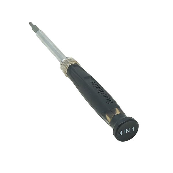 Southwire SD4N1P 4-in-1 Precision Screwdriver: Versatile Phillips & Slotted Bits for Every DIY Project