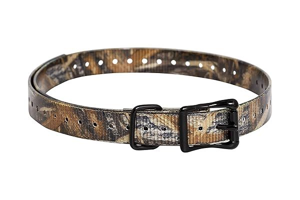 SportDOG Brand Waterproof Camo Collar Straps 3/4 Inch Rustproof with Tightly Spaced Holes for Perfect Fit