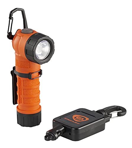 Streamlight 88832 PolyTac 90 LED Flashlight - 170 Lumens, Orange with Gear Keeper for Ultimate Durability