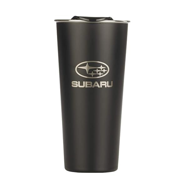 Subaru Logo 16 oz Black Tumbler Bottle for Outback Forester WRX Ascent STi Crosstrek Legacy Impreza BRZ