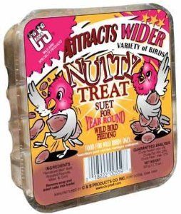 Delicious Suet Cake: Nutty Treat for Birds - 11.75 oz | Perfect for Winter Feeding