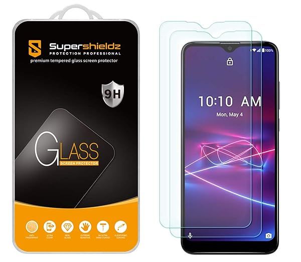 Supershieldz 2 Pack Tempered Glass Screen Protector for CoolPad Legacy Brisa Anti Scratch Bubble Free