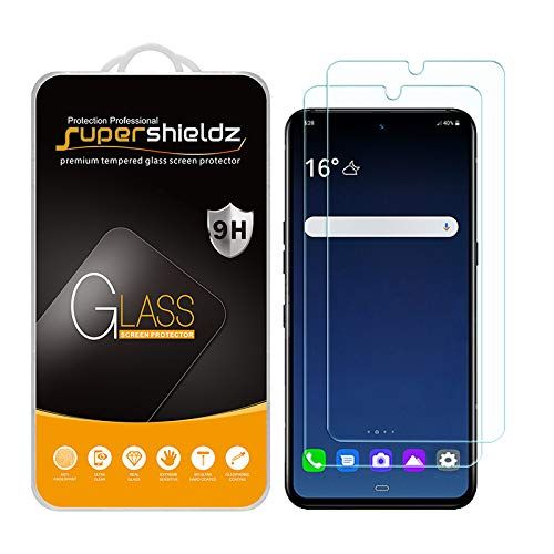Supershieldz 2 Pack Tempered Glass Screen Protector for LG V60 ThinQ 5G Anti Scratch Bubble Free Not for Dual Screen