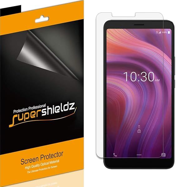 Supershieldz 6 Pack Screen Protector for Alcatel 3V 2019 High Definition Clear Shield 67 Inch