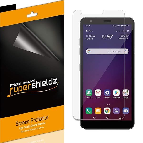 Supershieldz 6 Pack Screen Protector for LG Escape Plus High Definition Clear Shield PET