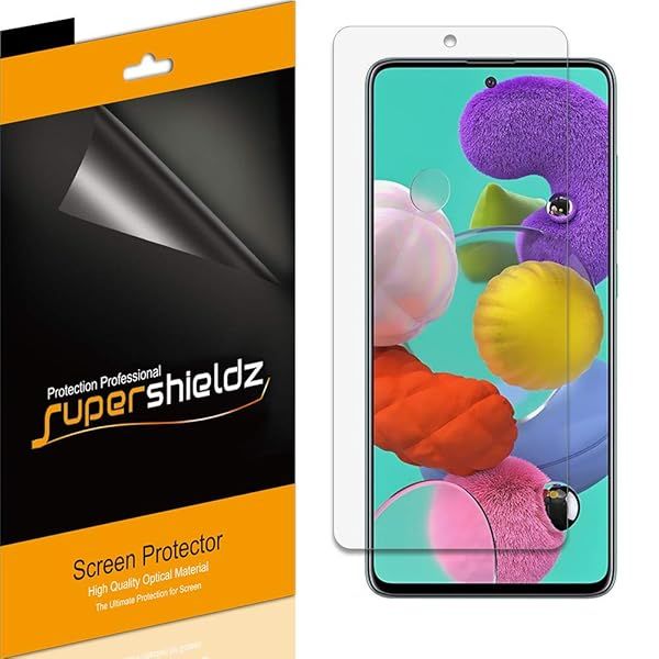 Supershieldz 6 Pack Screen Protector for Samsung Galaxy A53 A52 A51 Anti Glare Anti Fingerprint Matte Shield