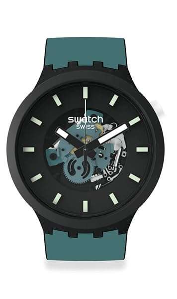Swatch NIGHT TRIP Unisex Watch SB03B107: Stylish Timepiece for Every Adventure