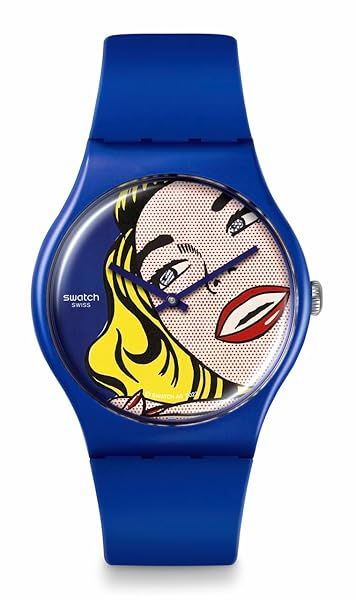 Swatch New Gent Girl by Roy Lichtenstein: Stylish Quartz Watch for Art Lovers