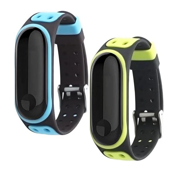 Buy T-BLUER Silicone Replacement Strap for Xiaomi Mi Band 7 & 6 - Stylish & Durable Wristband