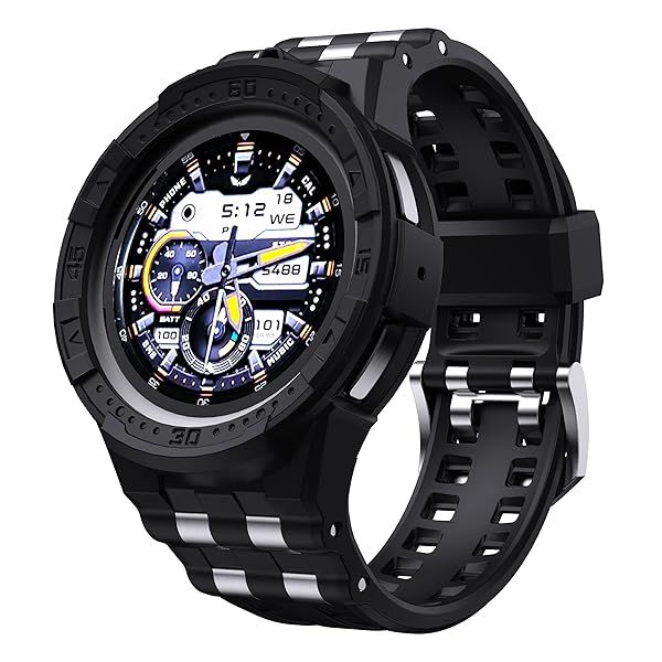 T-ENGINE Case Compatible with Samsung Galaxy Watch 5 Pro Band with Case for Galaxy 5 Pro 45mm 2022 Men