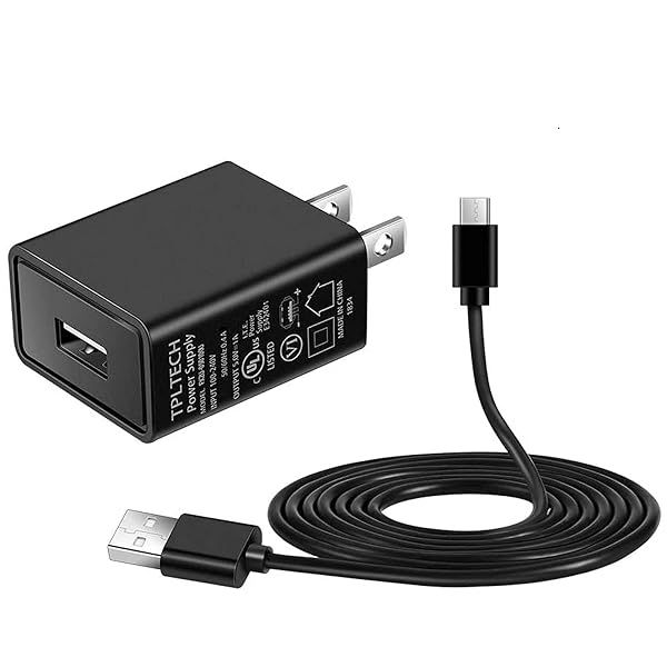 UL Certified Replacement AC Adapter Charger for Texas Instruments TI-Nspire CX TI-Nspire CX CAS TI 84 Plus C Silver Edition TI 84 Plus CE 5FT Cable