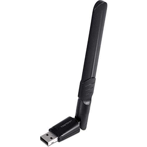 TRENDnet AC1200 USB Adapter: High Gain Dual Band MU-MIMO for Windows & Mac - TEW-805UBH