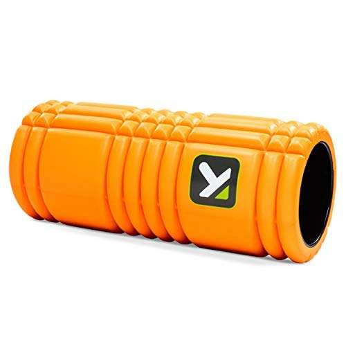 TRIGGERPOINT GRID Foam Roller 13-inch - Free Online Videos for Performance Therapy | Original Orange