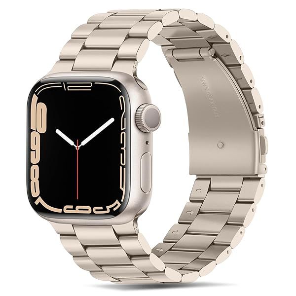 Tasikar Band Compatible with Apple Watch Band 42mm (Series 10 11) 41mm 40mm 38mm Premium Stainless Steel Metal Replacement Strap Compatible with