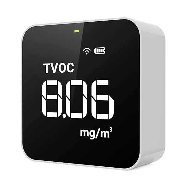Temtop M10i Smart Air Quality Monitor: Track AQI, PM2.5, VOCs & More with WiFi & App Control