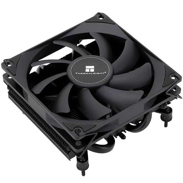 Thermalright AXP90 X36 Black Low Profile CPU Cooler - Slim 92mm Fan for AMD & Intel, 36mm Height, ITX Compatible