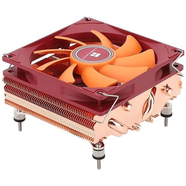 Thermalright AXP90-X47: Low Profile CPU Cooler for AMD & Intel - 92mm Slim Fan, 47mm Height, AGHP Technology