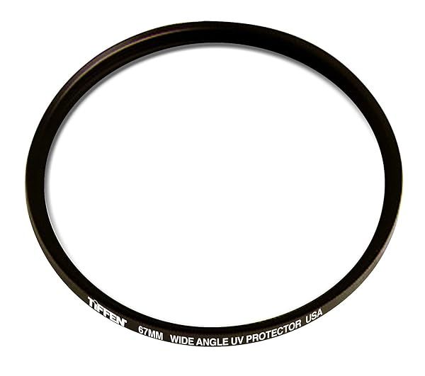 Tiffen 67mm Ultra Slim UV Protection Filter for Wide Angle Lens Clear Optical Glass Impact Resistant Made in USA