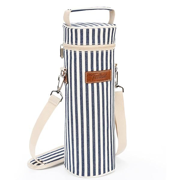 Insulated Wine Carrier Bag - Portable Tote for Picnics, Parties & BYOB - Perfect Gift for Wine Lovers