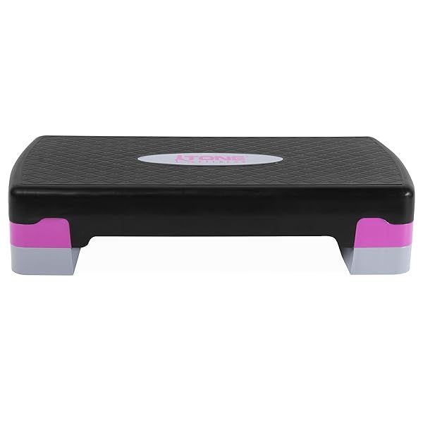 Tone Fitness Pink Aerobic Step Platform - Boost Your Workout with This Versatile Exercise Step