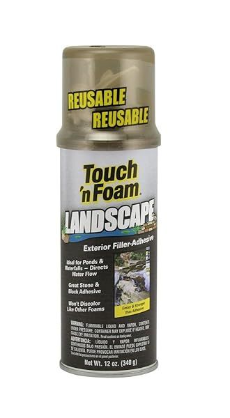 Touch 'n Foam 7565040440: Premium 12oz Landscape Foam for Easy Gardening & Landscaping