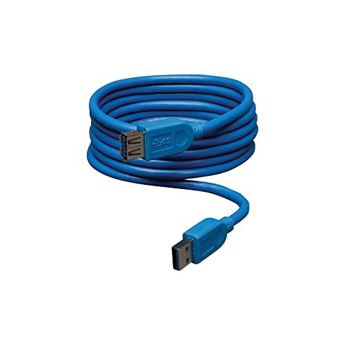 Tripp Lite 6ft USB 3.0 Extension Cable - Super Speed 5Gbps A Male to A Female, Blue (U324-006)