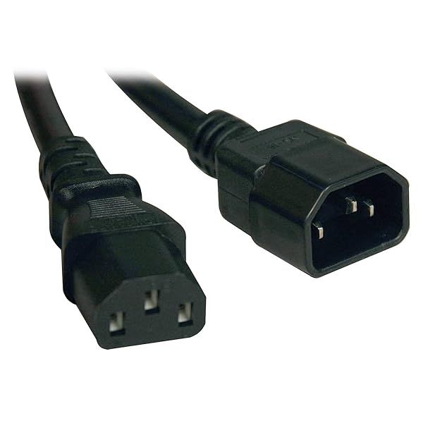 Tripp Lite 5-ft Computer Power Extension Cord 13A, 16AWG (IEC-320-C14 to IEC-320-C13) - Reliable Power Solution