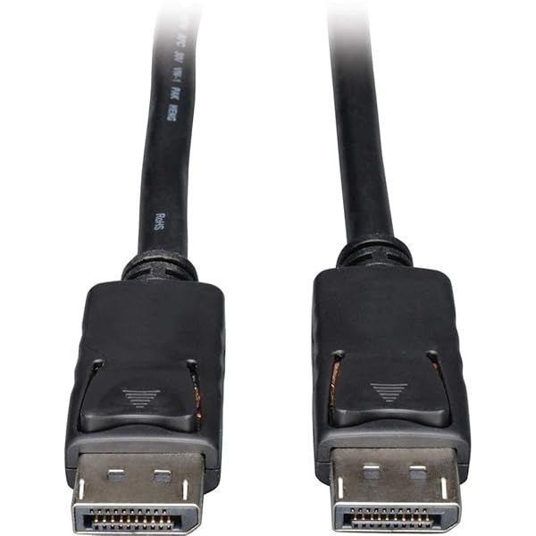 Tripp Lite 25-ft DisplayPort Cable with Latches - 1080p DP to DP, Black (P580-025) for Reliable Connectivity
