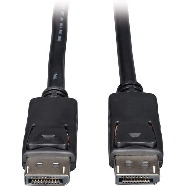 Tripp Lite 30-ft DisplayPort Cable with Latches - 1080p DP to DP (M/M) for Reliable Connectivity