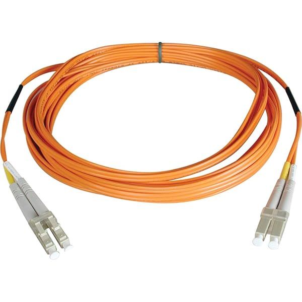 Tripp Lite Duplex Multimode 50/125 Fiber Patch Cable LC/LC 152M (500-ft) - High-Quality Orange Cable for Fast Connectivity